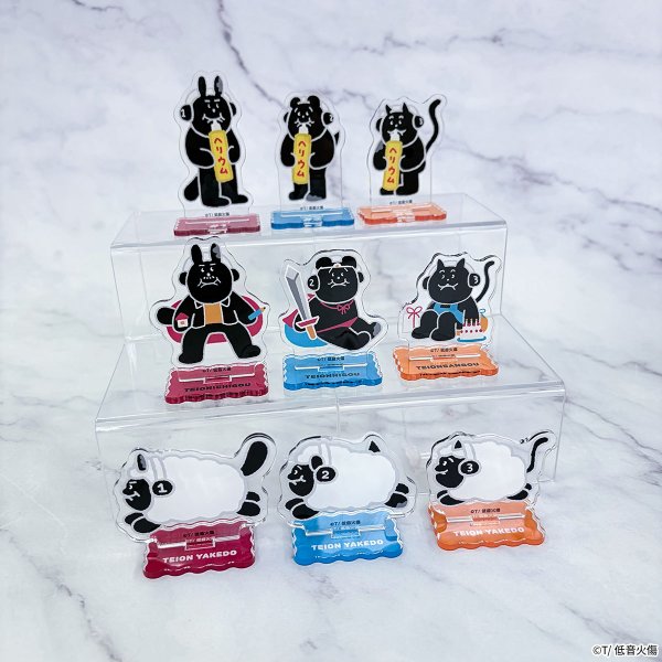 画像2: 低音火傷×COLLABOCAFEHONPO BLANC 2026 トレーディングアクリルスタンド (2)