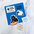 画像3: 低音火傷×COLLABOCAFEHONPO BLANC 2026 ステッカーセット(低音2号) (3)