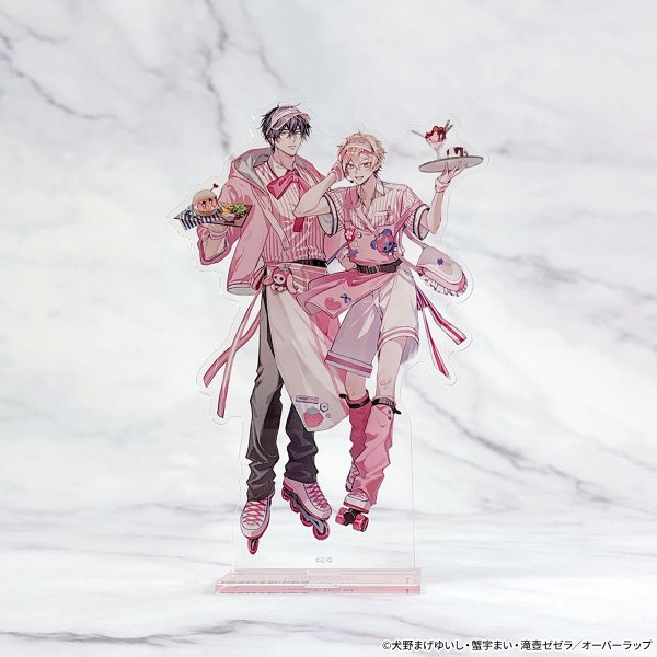 画像3: LiQulle Drink Stand×きゃらドリ!! BLANC 2026 等身アクリルスタンド(地雷系ヘビー級ラバー) (3)