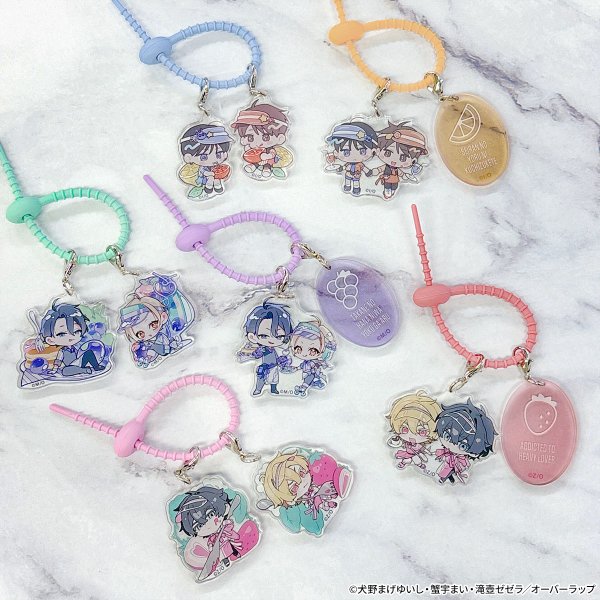 画像2: LiQulle Drink Stand×きゃらドリ!! BLANC 2026 トレーディングアクリルシリコンチャーム (2)