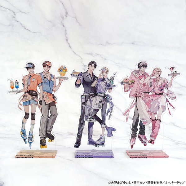 画像4: LiQulle Drink Stand×きゃらドリ!! BLANC 2026 等身アクリルスタンド(高嶺の花には欲がある) (4)