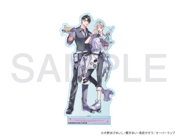画像1: LiQulle Drink Stand×きゃらドリ!! BLANC 2026 等身アクリルスタンド(高嶺の花には欲がある) (1)