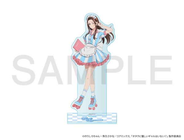 画像1: アニメ「オタクに優しいギャルはいない!?」×きゃらドリ!! BLANC 2026 等身アクリルスタンド(天音慶) (1)