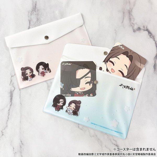 画像3: アニメ「天官賜福 貮」×COLLABOCAFEHONPO BLANC 2026 B6サイズエンベロープケースB (3)