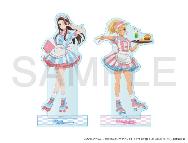 画像2: アニメ「オタクに優しいギャルはいない!?」×きゃらドリ!! BLANC 2026 等身アクリルスタンド(天音慶) (2)