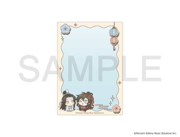 画像1: 漫画『魔道祖師』×mixx garden 2026 B7サイズカードケース (1)