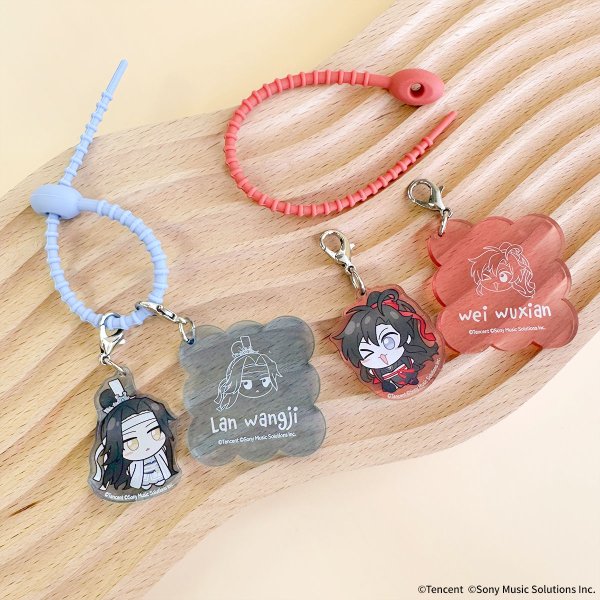 画像3: 漫画『魔道祖師』×mixx garden 2026 アクリルシリコンチャーム(ウェン・ニン) (3)