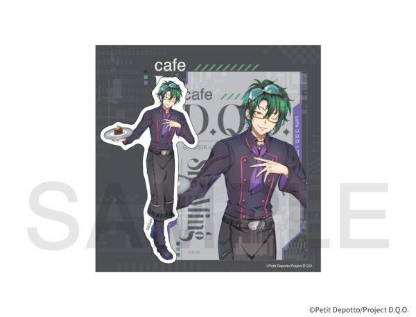 画像1: TVアニメ『グノーシア』×COLLABOCAFEHONPO 2026 ステッカーセット(沙明) (1)
