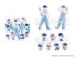 画像1: TVアニメーション『ガンバレ！中村くん！！』×きゃらドリ!! BLANC 2026 ステッカーセット (1)
