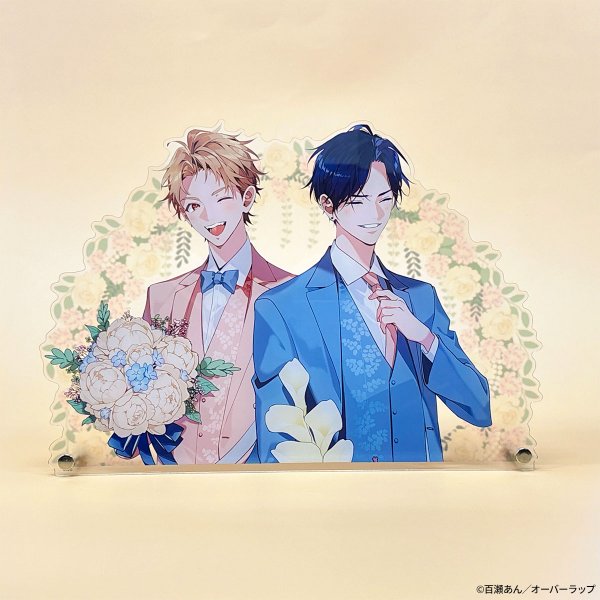 画像2: アオハルは愛し愛され×mixx garden 2026 バストアップアクリルパネル (2)