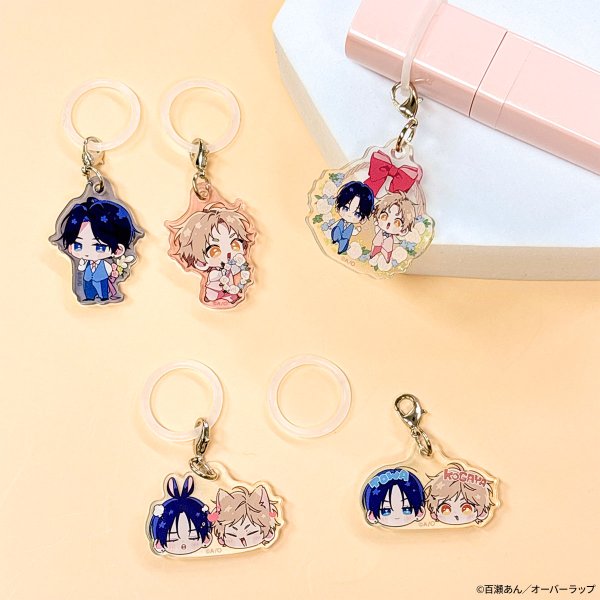 画像2: アオハルは愛し愛され×mixx garden 2026 トレーディングめじるしアクリルチャーム (2)