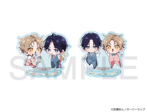 画像2: アオハルは愛し愛され×mixx garden 2026 ちびキャラアクリルスタンドA (2)