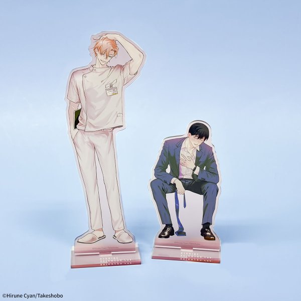 画像3: 岸辺整骨ラボ×COLLABOCAFEHONPO BLANC 2026 等身アクリルスタンド【B】(黒岩 直斗) (3)