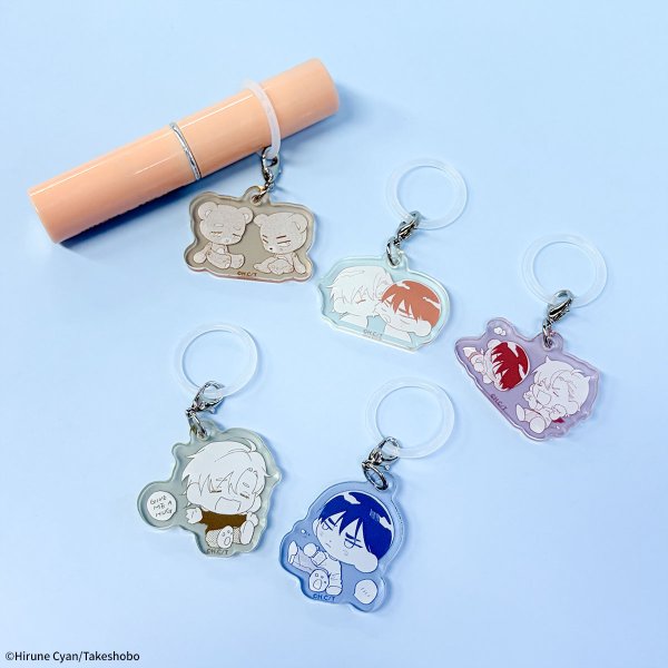 画像2: 岸辺整骨ラボ×COLLABOCAFEHONPO BLANC 2026 トレーディングめじるしアクリルチャーム (2)