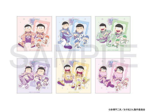 画像2: おそ松さん×mixx garden 2026 ステッカーセット(十四松) (2)