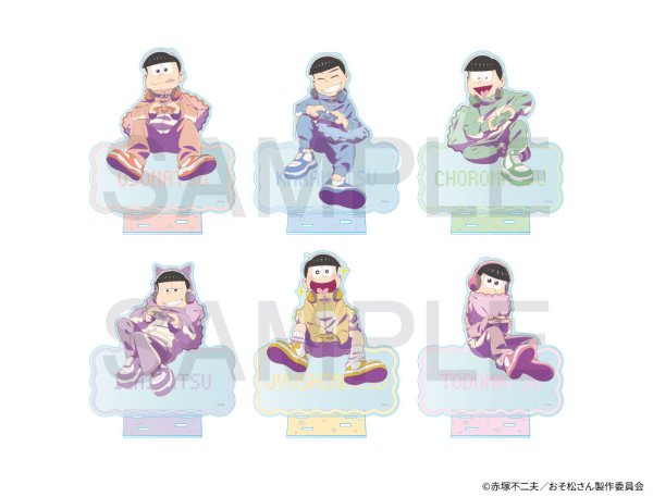 画像2: おそ松さん×mixx garden 2026 等身アクリルスタンド(チョロ松) (2)
