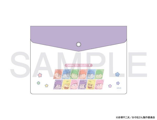 画像1: おそ松さん×mixx garden 2026 B6サイズエンベロープケース (1)