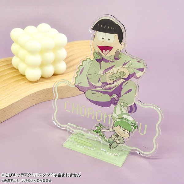 画像4: おそ松さん×mixx garden 2026 等身アクリルスタンド(カラ松) (4)