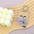 画像3: おそ松さん×mixx garden 2026 トレーディングペアアクリルキーホルダーB (3)