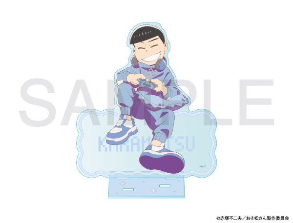 画像1: おそ松さん×mixx garden 2026 等身アクリルスタンド(カラ松) (1)
