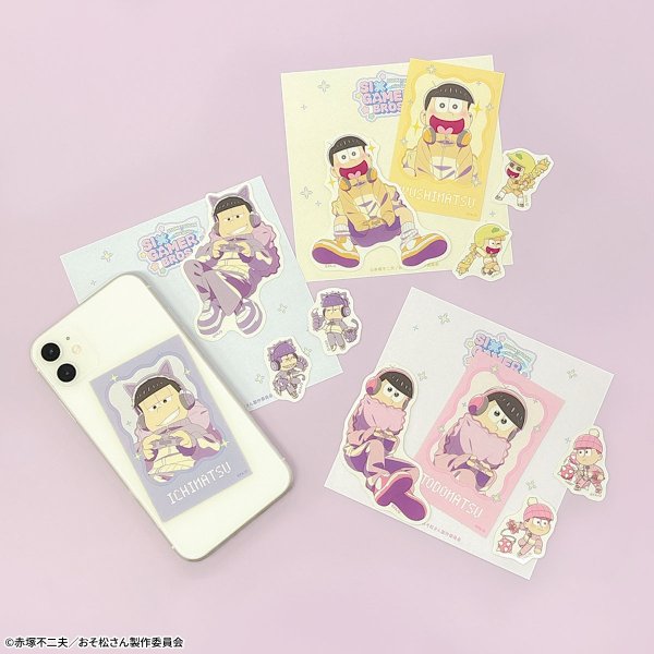 画像3: おそ松さん×mixx garden 2026 ステッカーセット(トド松) (3)