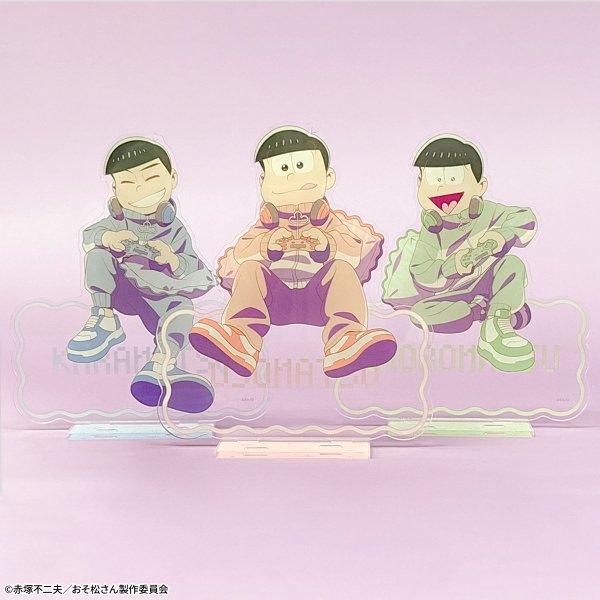 画像3: おそ松さん×mixx garden 2026 等身アクリルスタンド(カラ松) (3)