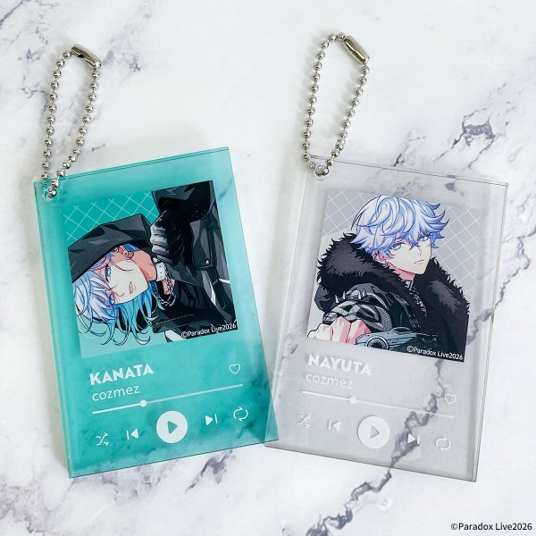 画像2: Paradox Live×COLLABOCAFEHONPO BLANC 2026 トレーディング音楽プレイヤー風アクリルチャームB (2)