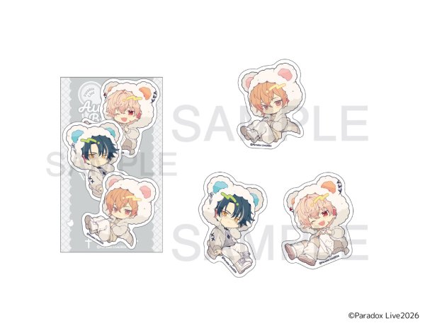 画像1: Paradox Live×COLLABOCAFEHONPO BLANC 2026 ステッカーセット(1Nm8) (1)