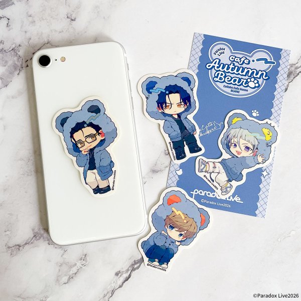 画像2: Paradox Live×COLLABOCAFEHONPO BLANC 2026 ステッカーセット(The Cat’s Whiskers) (2)