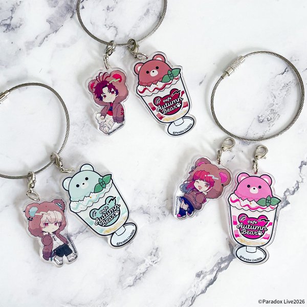 画像2: Paradox Live×COLLABOCAFEHONPO BLANC 2026 トレーディングアクリルワイヤーチャームA (2)