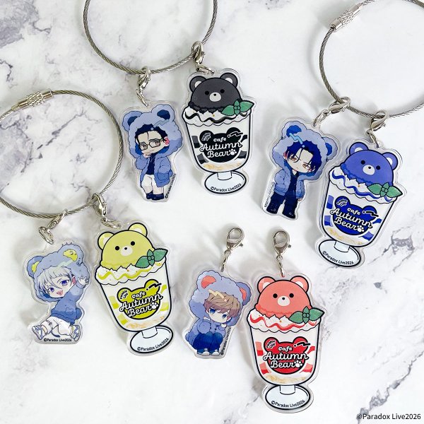 画像3: Paradox Live×COLLABOCAFEHONPO BLANC 2026 トレーディングアクリルワイヤーチャームA (3)