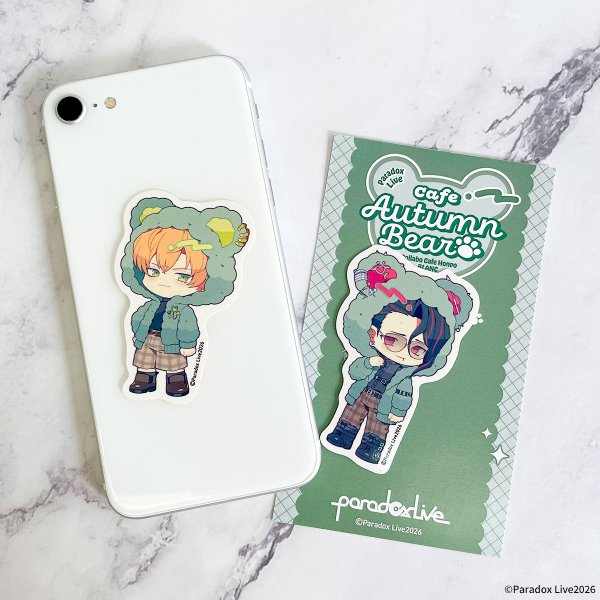 画像2: Paradox Live×COLLABOCAFEHONPO BLANC 2026 ステッカーセット(AMPRULE) (2)