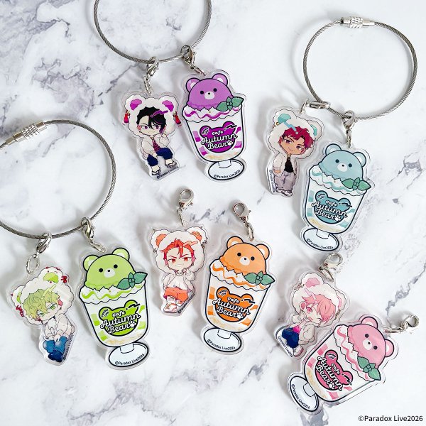 画像3: Paradox Live×COLLABOCAFEHONPO BLANC 2026 トレーディングアクリルワイヤーチャームB (3)