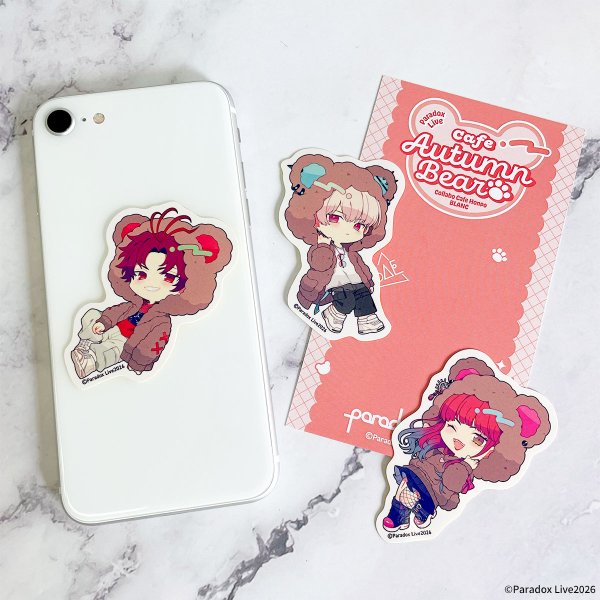 画像2: Paradox Live×COLLABOCAFEHONPO BLANC 2026 ステッカーセット(BAE) (2)