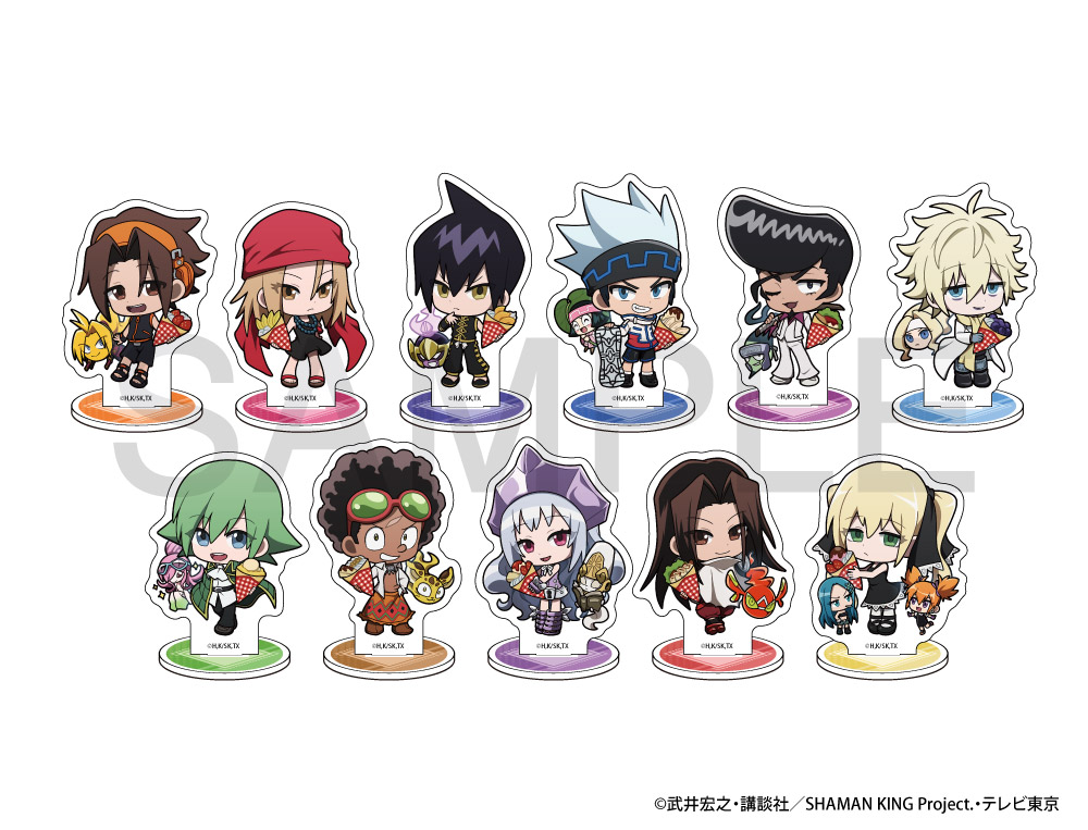 TVアニメ「SHAMAN KING」×マリオンクレープ コラボ商品販売開始