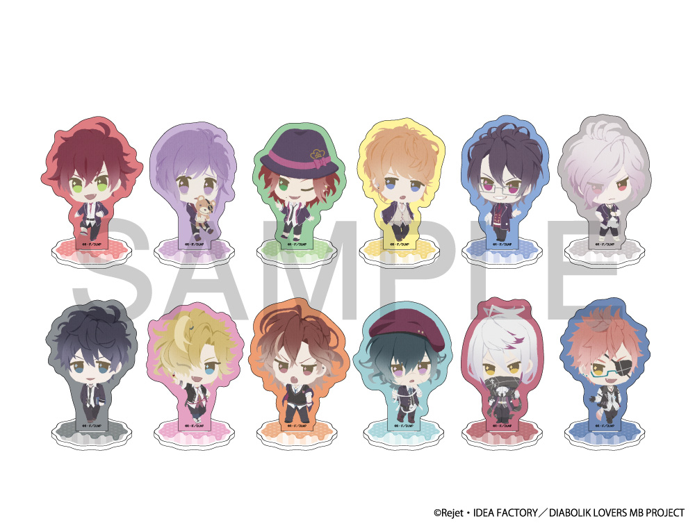 DIABOLIK LOVERS ディアラバ　ディアラヴァ　逆巻　アヤト　アクスタ